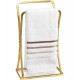 Porta Toalha Para Lavabo 31,5 Cm Altura Linha Dourado Fosco